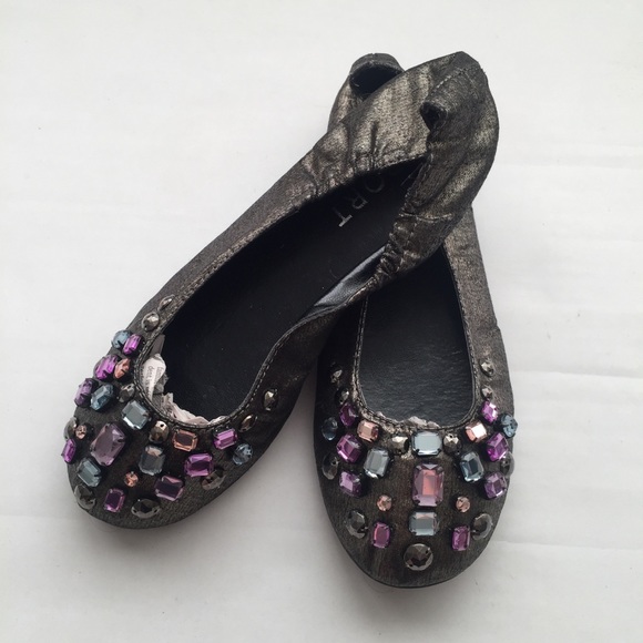 Report girls flat with jewels  size 2 - Picture 1 of 7